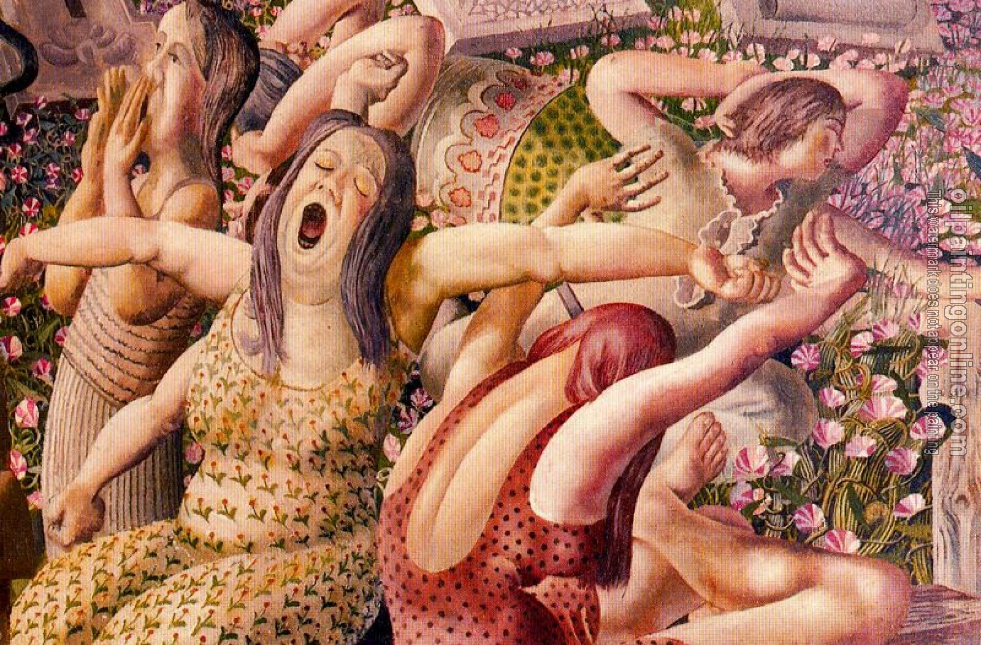 Stanley Spencer - The Resurrection, Waking Up